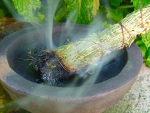 purification with sage